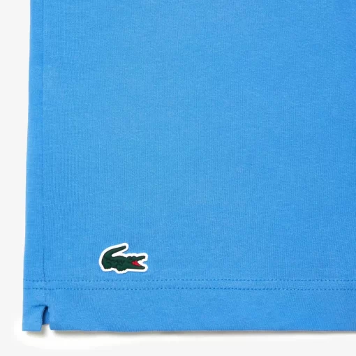 Lacoste Tennis>Herren Tennis X Novak Djokovic T-Shirt Atherisches Blau L99