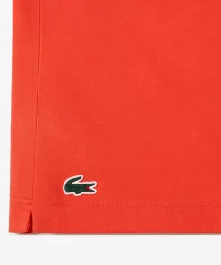 Lacoste Tennis>Herren Tennis X Novak Djokovic T-Shirt Orange 02K