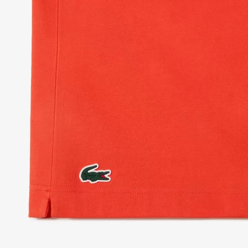 Lacoste Tennis>Herren Tennis X Novak Djokovic T-Shirt Orange 02K