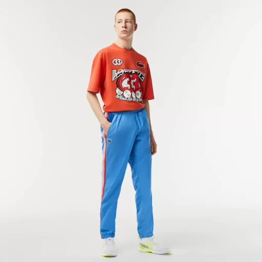 Lacoste Tennis>Herren Trainingshosen Blau Yiq