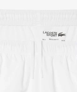 Lacoste Tennis>Herren Trainingshosen Weis / Gelb Wiw