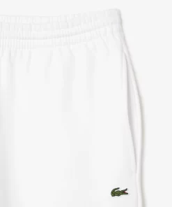 Lacoste Hosen & Shorts>Herren Trainingshosen Aus Aufgerautem Fleece Weis 001