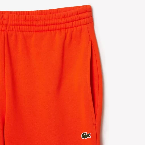 Lacoste Hosen & Shorts>Herren Trainingshosen Aus Aufgerautem Fleece Orange Sji