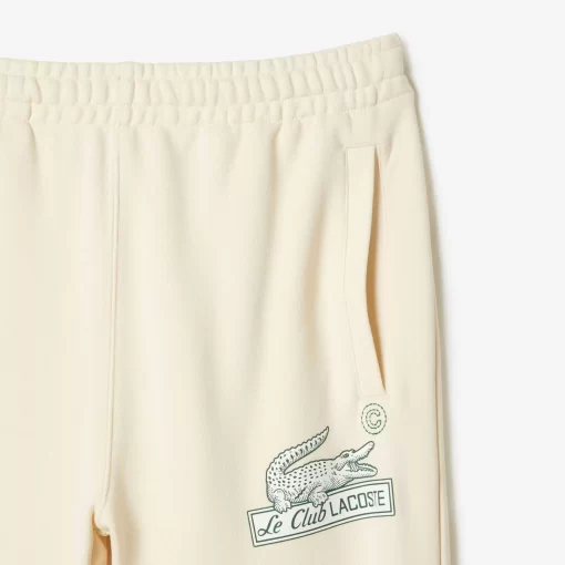 Lacoste Hosen & Shorts>Herren Trainingshosen Aus Bio-Baumwolle Creme Xfj