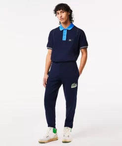 Lacoste Hosen & Shorts>Herren Trainingshosen Aus Ungerautem Fleece Navy Blau 166