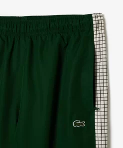 Lacoste Hosen & Shorts>Herren Trainingshosen Mit Tennis-Aufdruck Grun / Weis Pqk