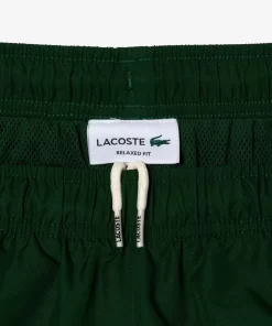 Lacoste Hosen & Shorts>Herren Trainingshosen Mit Tennis-Aufdruck Grun / Weis Pqk