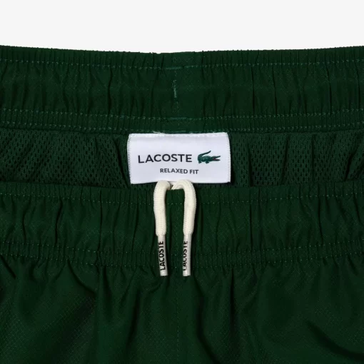 Lacoste Hosen & Shorts>Herren Trainingshosen Mit Tennis-Aufdruck Grun / Weis Pqk