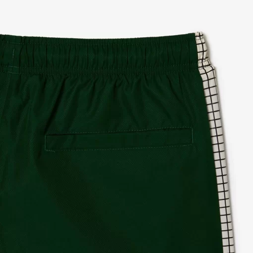 Lacoste Hosen & Shorts>Herren Trainingshosen Mit Tennis-Aufdruck Grun / Weis Pqk