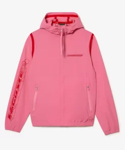 Lacoste Jacken & Mäntel>Herren Trainingsjacke Aus Recyceltem Polyamid Reseda Rosa 2R3