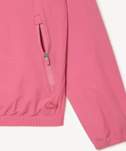 Lacoste Jacken & Mäntel>Herren Trainingsjacke Aus Recyceltem Polyamid Reseda Rosa 2R3