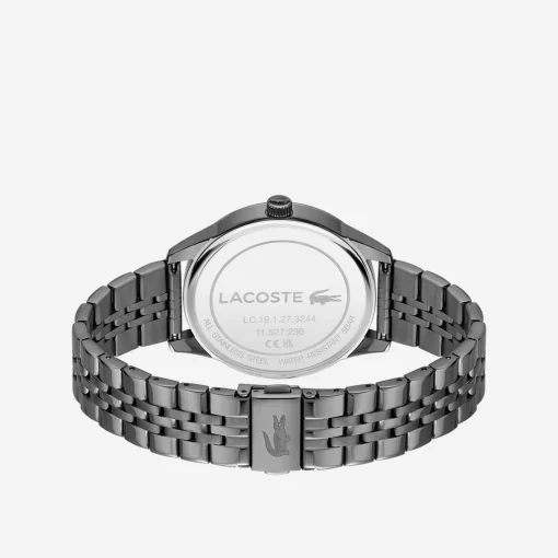 Lacoste Uhren>Herren Vienna Armbanduhr Aus Schwarzem Edelstahl Schwarz 000