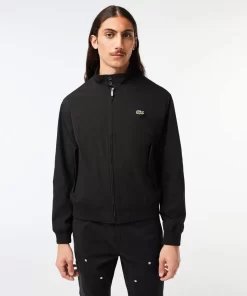 Lacoste Jacken & Mäntel>Herren Wasserabweisende Leichte Twill-Jacke Schwarz 031