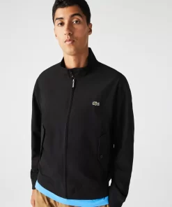 Lacoste Jacken & Mäntel>Herren Wasserabweisende Leichte Twill-Jacke Schwarz 031