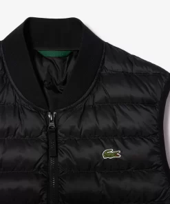 Lacoste Jacken & Mäntel>Herren Wasserabweisende Westenjacke Schwarz 031