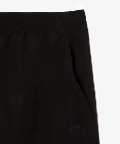 Lacoste Hosen & Shorts>Herren Wasserfeste Taft-Shorts Schwarz 031