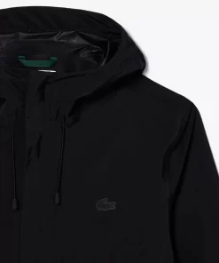 Lacoste Trainingsanzüge>Herren Wasserfeste Trainingsjacke Schwarz 031