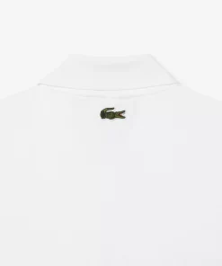 Lacoste Poloshirts>Herren X Netflix Poloshirt Aus Bio-Baumwolle Weis Vir