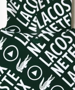 Lacoste Sweatshirts>Herren X Netflix Sweatshirt Aus Bio-Baumwolle Grun / Weis 291