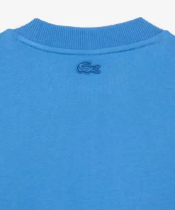 Lacoste Sweatshirts>Herren X Netflix Sweatshirt Aus Bio-Baumwollfleece Atherisches Blau L99