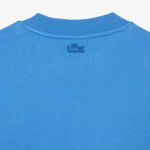 Lacoste Sweatshirts>Herren X Netflix Sweatshirt Aus Bio-Baumwollfleece Atherisches Blau L99