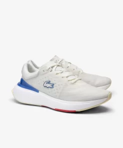 Lacoste Fitnessstudio & Training>Herren Laufschuhe Neo Run Lite Off White/Blue/Red W1B