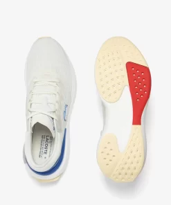 Lacoste Fitnessstudio & Training>Herren Laufschuhe Neo Run Lite Off White/Blue/Red W1B