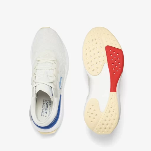 Lacoste Fitnessstudio & Training>Herren Laufschuhe Neo Run Lite Off White/Blue/Red W1B