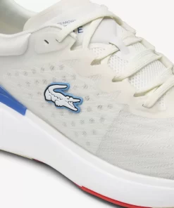 Lacoste Fitnessstudio & Training>Herren Laufschuhe Neo Run Lite Off White/Blue/Red W1B