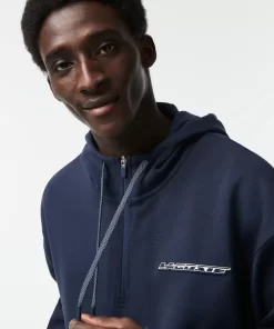 Lacoste Sweatshirts>Herren Pulli Im Lockeren Schnitt Zweiseitig Blau Kxe