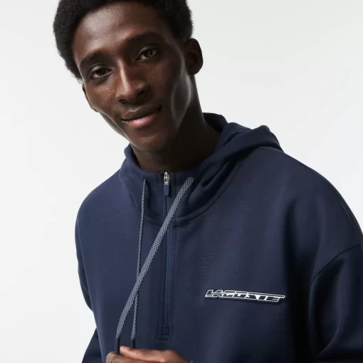 Lacoste Sweatshirts>Herren Pulli Im Lockeren Schnitt Zweiseitig Blau Kxe