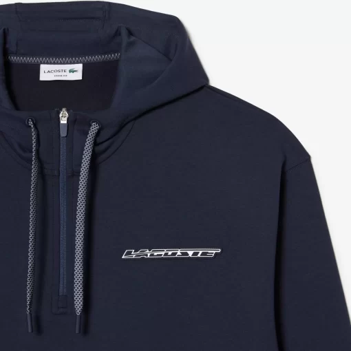 Lacoste Sweatshirts>Herren Pulli Im Lockeren Schnitt Zweiseitig Blau Kxe