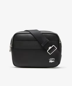 Lacoste Umhangetaschen & Gürteltaschen>Herren Reportertasche Mit Kontrast-Rand Black 000