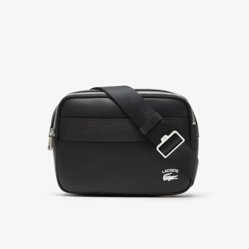 Lacoste Umhangetaschen & Gürteltaschen>Herren Reportertasche Mit Kontrast-Rand Black 000