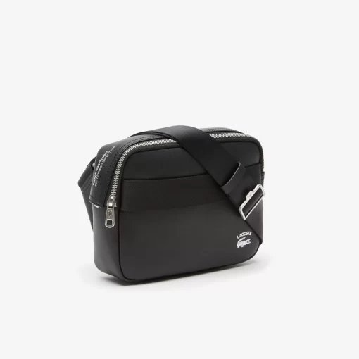 Lacoste Umhangetaschen & Gürteltaschen>Herren Reportertasche Mit Kontrast-Rand Black 000