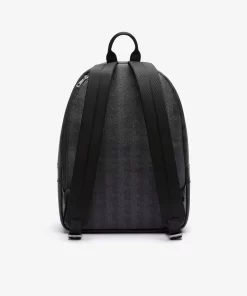 Lacoste Rucksäcke>Herren Rucksack The Blend Aus Canvas Monogram Noir Gris H45