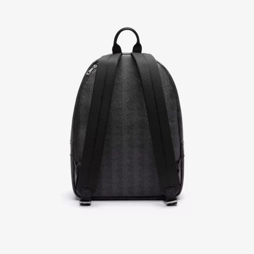 Lacoste Rucksäcke>Herren Rucksack The Blend Aus Canvas Monogram Noir Gris H45