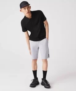 Lacoste Hosen & Shorts>Herren Shorts Aus Baumwollmischung Heidekraut Grau Cca