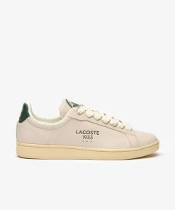 Lacoste Sneakers>Herren Sneakers Carnaby Pro Aus Leder Mit Weiten Schnursenkeln Off Wht/Grn Wg1