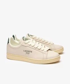 Lacoste Sneakers>Herren Sneakers Carnaby Pro Aus Leder Mit Weiten Schnursenkeln Off Wht/Grn Wg1