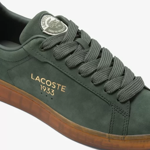 Lacoste Sneakers>Herren Sneakers Carnaby Pro Aus Leder Mit Weiten Schnursenkeln Grn/Gum Aat