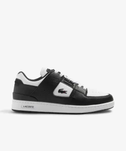 Lacoste Sneakers>Herren Sneakers Court Cage Aus Farbigem Kontrast-Leder White/Black 147