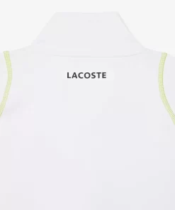 Lacoste Tennis>Herren Sweatshirt Tennis X Daniil Medvedev Weis / Gelb Wui