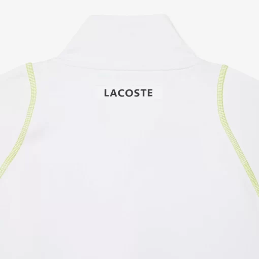 Lacoste Tennis>Herren Sweatshirt Tennis X Daniil Medvedev Weis / Gelb Wui