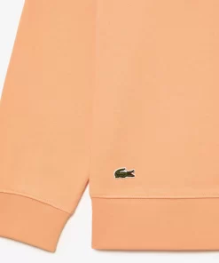 Lacoste Sweatshirts>Herren Sweatshirt Mit -Schriftzug Hell Orange Heb