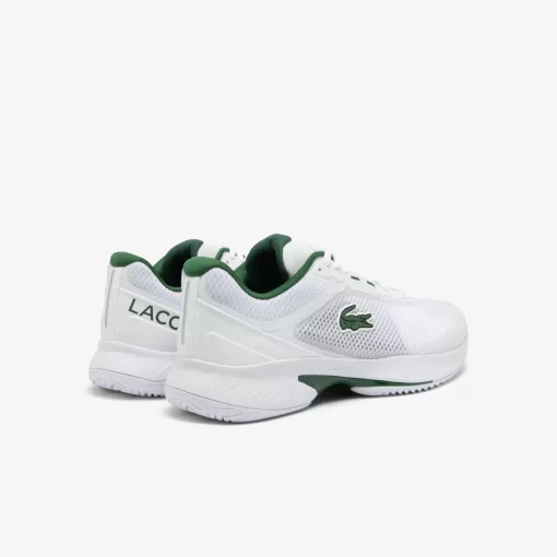 Lacoste Tennis>Herren Tennisschuhe Tech Point White/Dark Green 1R5