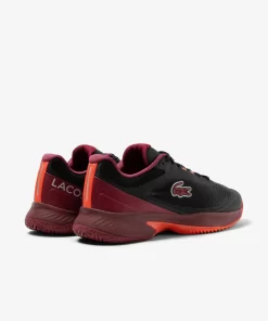 Lacoste Tennis>Herren Tennisschuhe Tech Point Aus Textil Blk/Burg 3X0