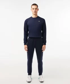 Lacoste Fitnessstudio & Training>Herren Trainingshose Mit Mesh-Einsatz Navy Blau 423