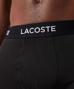 Lacoste Unterwäsche & Loungewear>Herren Trunks Aus Mikrofaser Im 3Er-Pack Schwarz 031