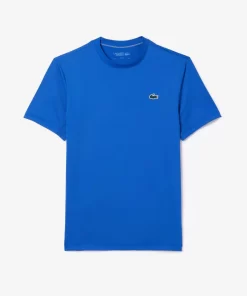 Lacoste Sportbekleidung>Herren T-Shirt Aus Jersey Mit Stretch Sport Blau Ixw